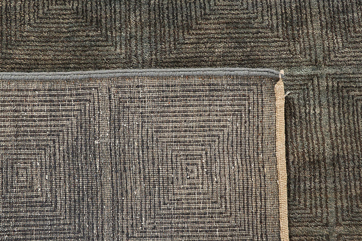 Grey Gabbeh 8'  4" x 8'  2" - No. QA38877