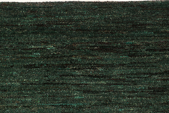 Darkgreen Gabbeh 8' 1 x 10' 4 - No. 56046 - ALRUG Rug Store