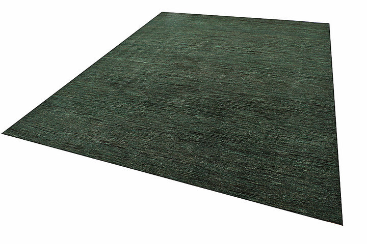 Darkgreen Gabbeh 8' 1 x 10' 4 - No. 56046 - ALRUG Rug Store