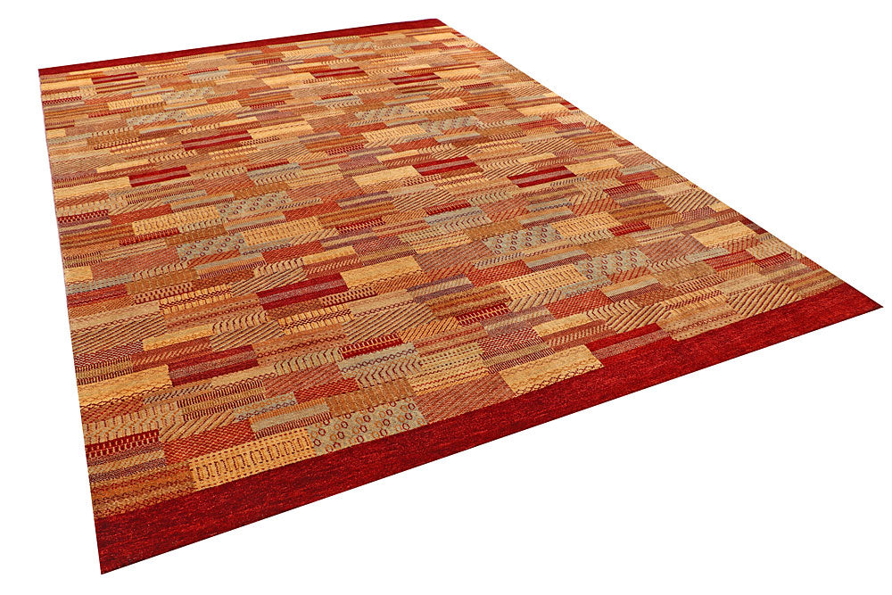 Multi Colored Gabbeh 8' 2 x 11' 3 - No. 56049 - ALRUG Rug Store