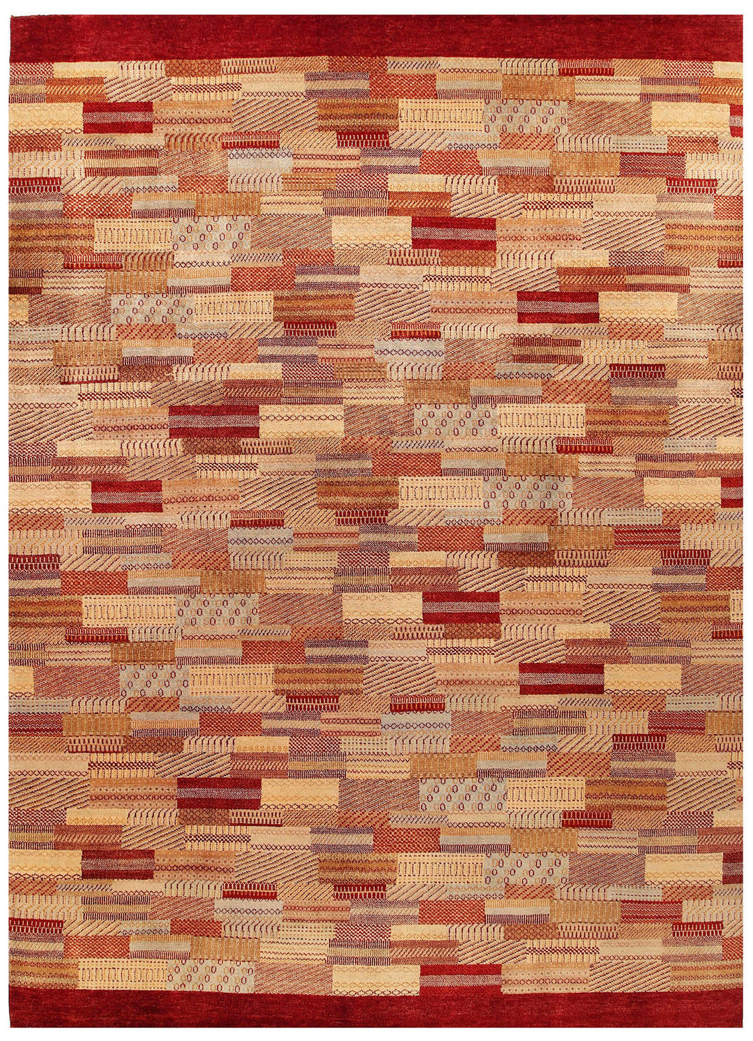 Multi Colored Gabbeh 8' 2 x 11' 3 - No. 56049 - ALRUG Rug Store