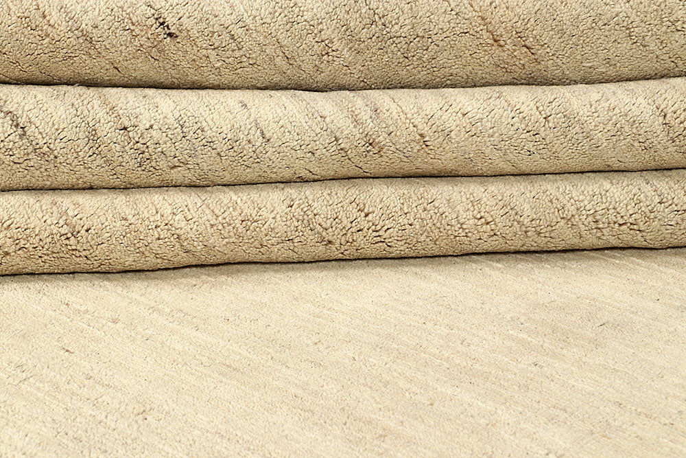 Blanched Almond Gabbeh 8' x 7' 11 - No. 56051 - ALRUG Rug Store