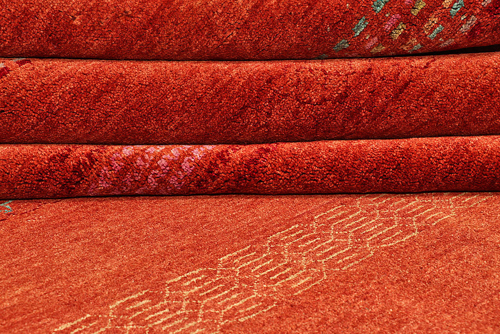 Firebrick Gabbeh 8' x 10' 6 - No. 56052 - ALRUG Rug Store