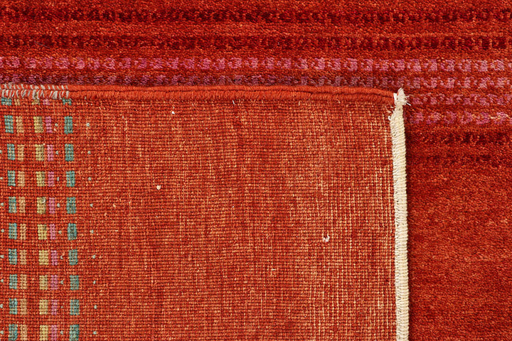 Firebrick Gabbeh 8'  x" 10'  6" - No. QA64492