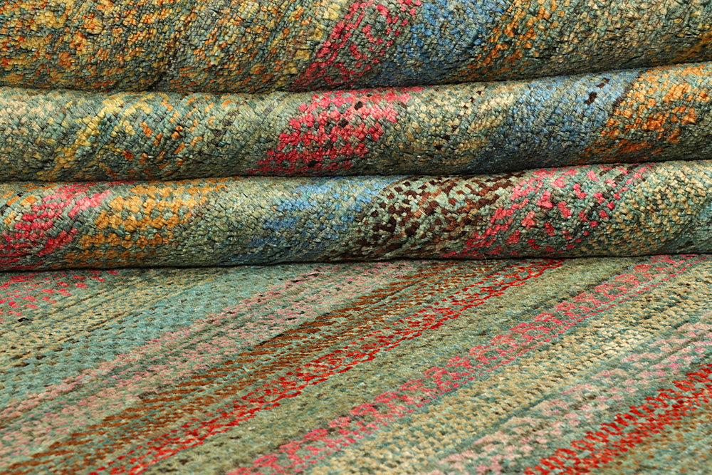 Multi Colored Gabbeh 8' 1 x 10' 10 - No. 56054 - ALRUG Rug Store