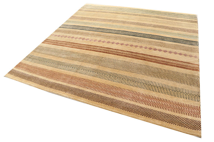 Multi Colored Gabbeh 7' 11 x 8' - No. 56055 - ALRUG Rug Store
