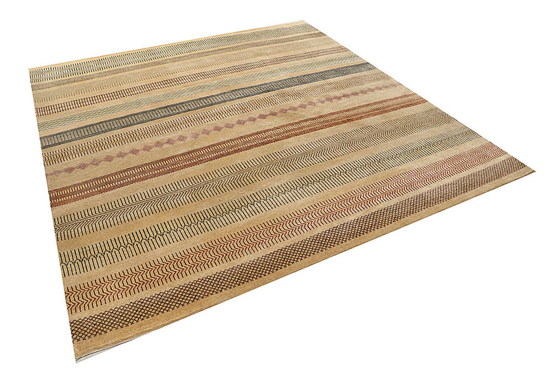 Multi Colored Gabbeh 7'  11" x 8' " - No. QA57689