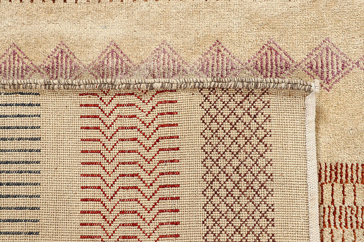 Multi Colored Gabbeh 7' 11 x 8' - No. 56055 - ALRUG Rug Store