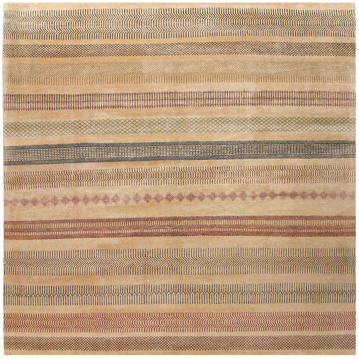 Multi Colored Gabbeh 7' 11 x 8' - No. 56055 - ALRUG Rug Store