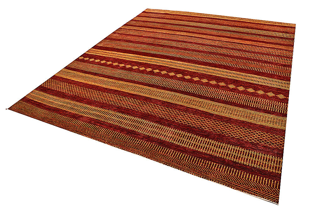 Multi Colored Gabbeh 8' x 9' 9 - No. 56056 - ALRUG Rug Store