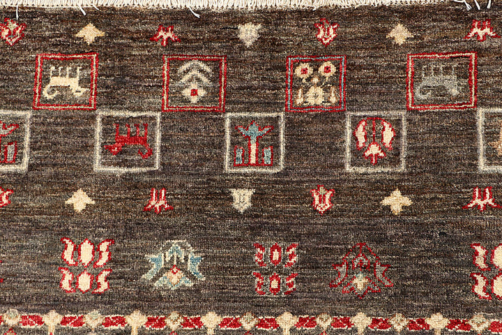 Multi Colored Gabbeh 8' 3 x 11' 1 - No. 56057 - ALRUG Rug Store