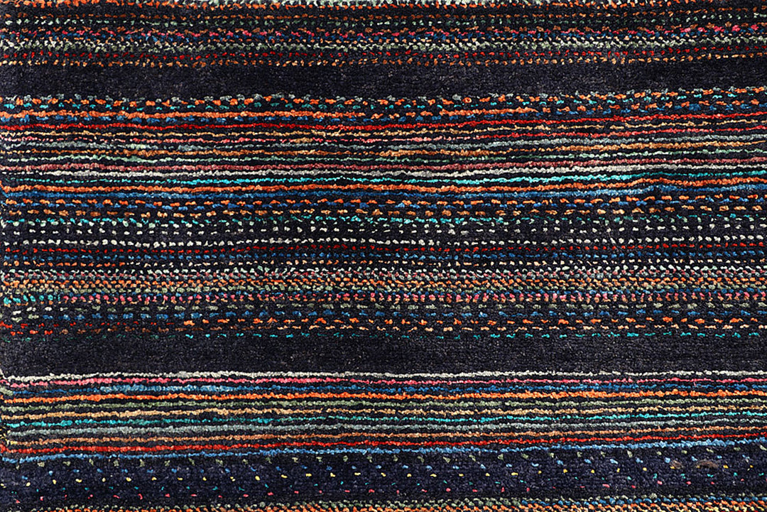 Multi Colored Gabbeh 7'  10" x 9'  11" - No. QA68313