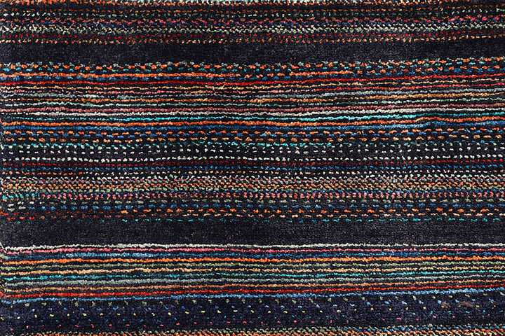 Multi Colored Gabbeh 7'  10" x 9'  11" - No. QA68313