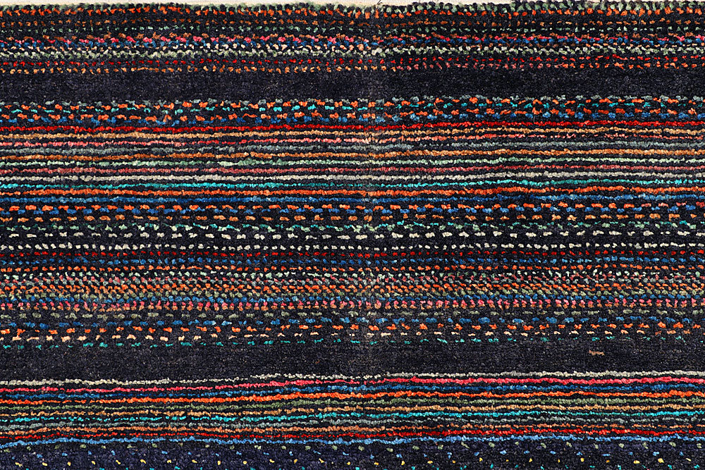 Multi Colored Gabbeh 7' 10 x 9' 11 - No. 56058 - ALRUG Rug Store