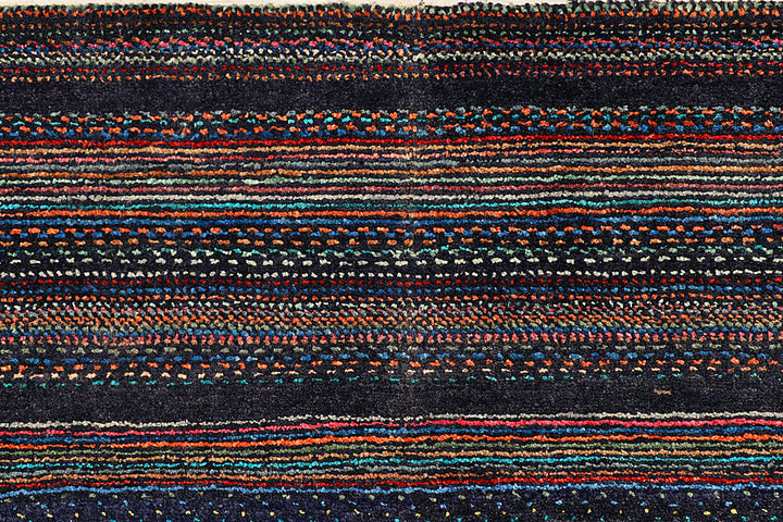 Multi Colored Gabbeh 7' 10 x 9' 11 - No. 56058 - ALRUG Rug Store