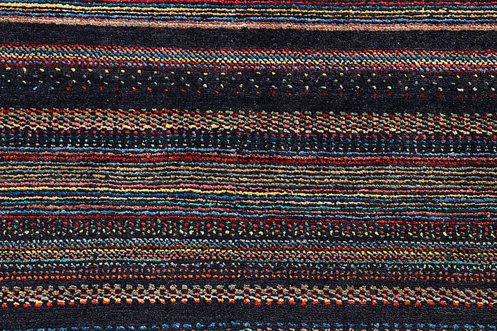 Multi Colored Gabbeh 7'  10" x 9'  11" - No. QA68313
