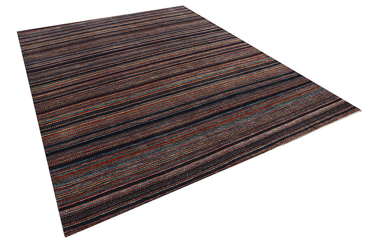 Multi Colored Gabbeh 7'  10" x 9'  11" - No. QA68313
