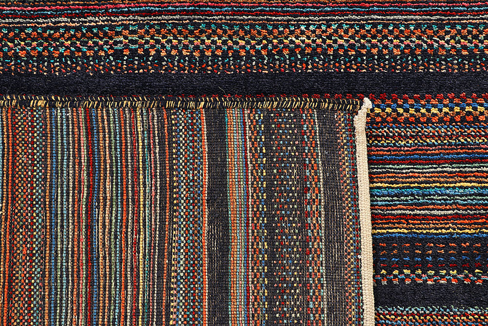 Multi Colored Gabbeh 7' 10 x 9' 11 - No. 56058 - ALRUG Rug Store