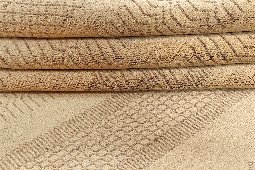 Wheat Gabbeh 8' 1 x 10' 6 - No. 56059 - ALRUG Rug Store