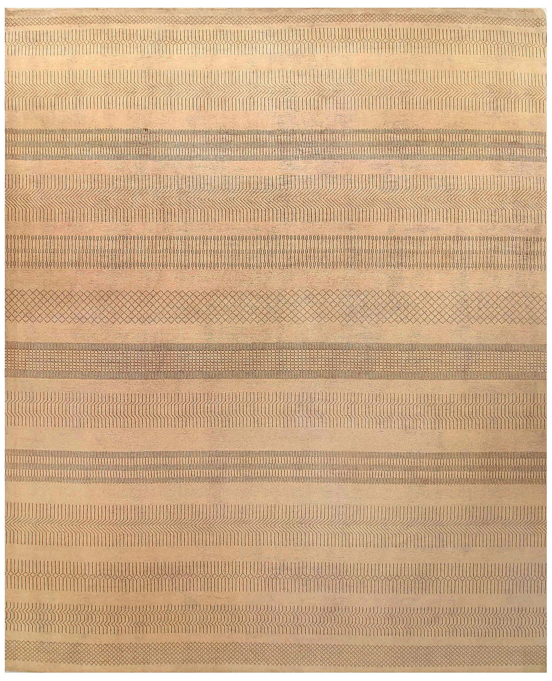 Wheat Gabbeh 8' 1 x 10' 6 - No. 56059 - ALRUG Rug Store