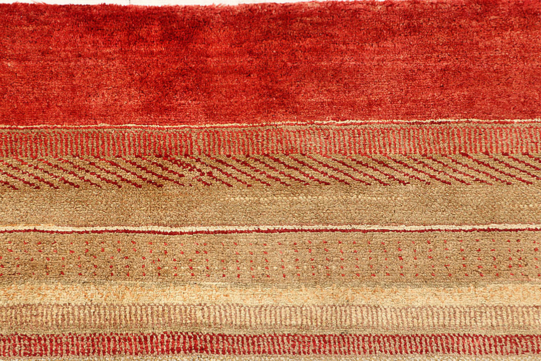 Multi Colored Gabbeh 8'  3" x 11'  9" - No. QA64761