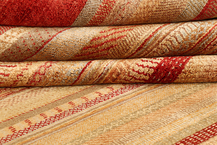 Multi Colored Gabbeh 8' 3 x 11' 9 - No. 56061 - ALRUG Rug Store