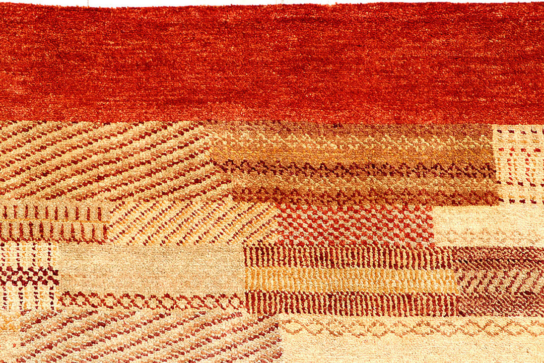 Multi Colored Gabbeh 8'  3" x 11'  2" - No. QA52445