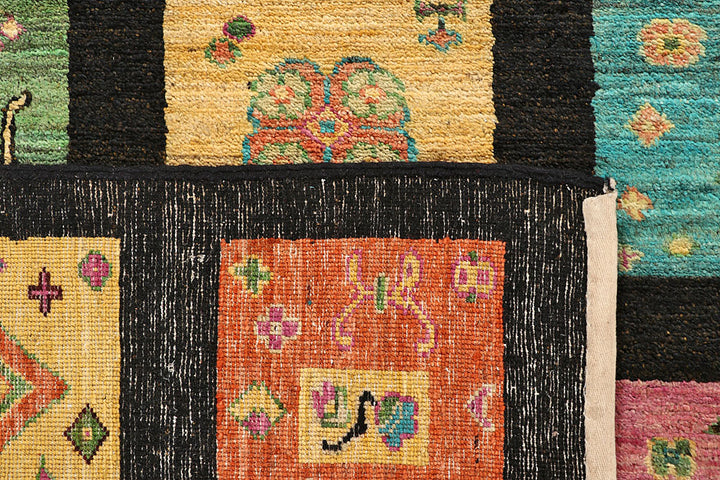 Multi Colored Gabbeh 7' 10 x 10' 1 - No. 56074 - ALRUG Rug Store