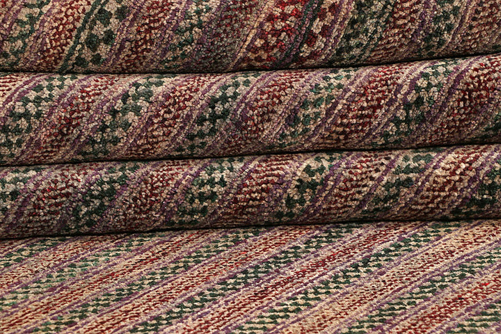 Multi Colored Gabbeh 8'  4" x 9'  5" - No. QA54001