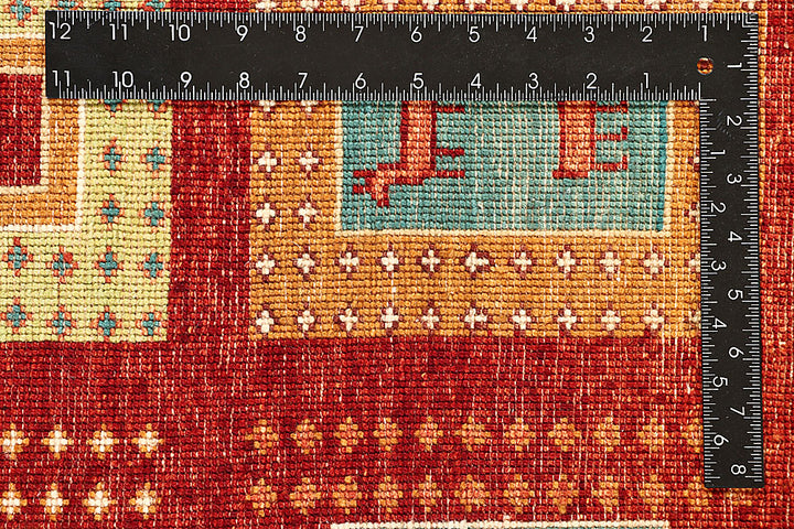 Multi Colored Gabbeh 8' x 9' 11 - No. 56076 - ALRUG Rug Store