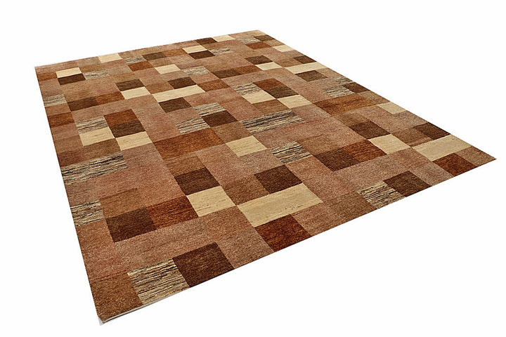 Multi Colored Gabbeh 7'  10" x 9'  11" - No. QA28350