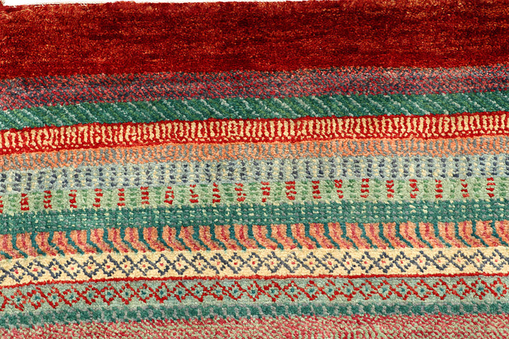Multi Colored Gabbeh 8' 2 x 11' 7 - No. 56078 - ALRUG Rug Store