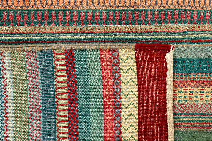Multi Colored Gabbeh 8' 2 x 11' 7 - No. 56078 - ALRUG Rug Store