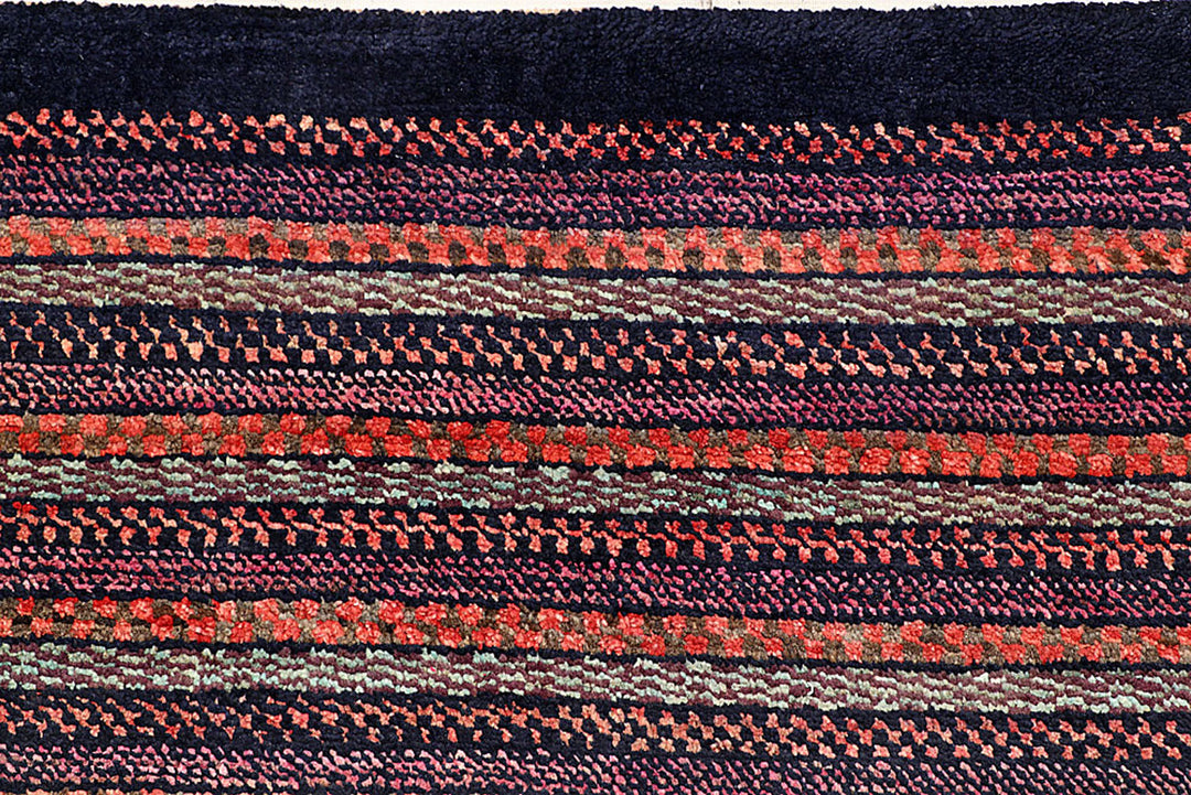 Multi Colored Gabbeh 8'  2" x 9'  11" - No. QA44321