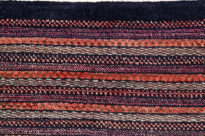 Multi Colored Gabbeh 8'  2" x 9'  11" - No. QA44321
