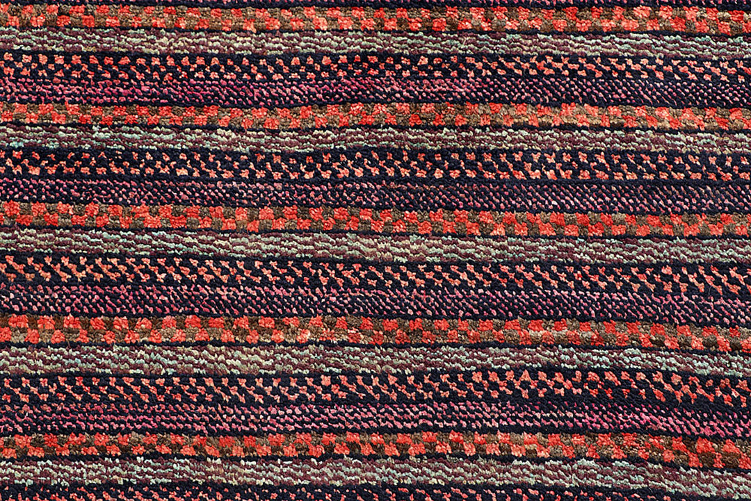 Multi Colored Gabbeh 8'  2" x 9'  11" - No. QA44321