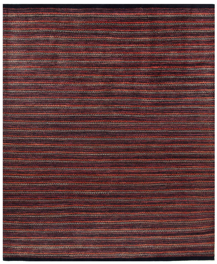 Multi Colored Gabbeh 8'  2" x 9'  11" - No. QA44321
