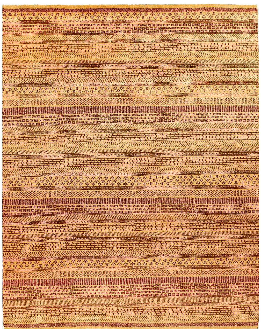 Goldenrod Gabbeh 8' 2 x 10' 2 - No. 56081 - ALRUG Rug Store
