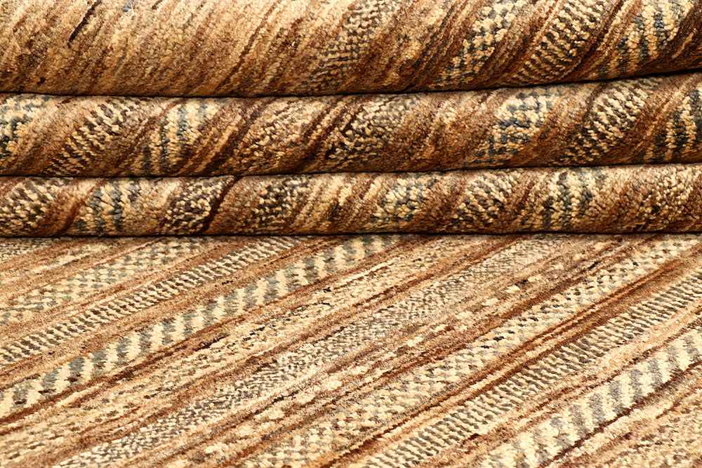 Tan Gabbeh 8' x 9' 6 - No. 56082 - ALRUG Rug Store