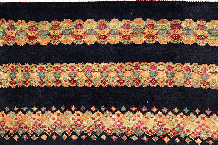 Midnight Blue Gabbeh 8' 5 x 11' 3 - No. 56083 - ALRUG Rug Store