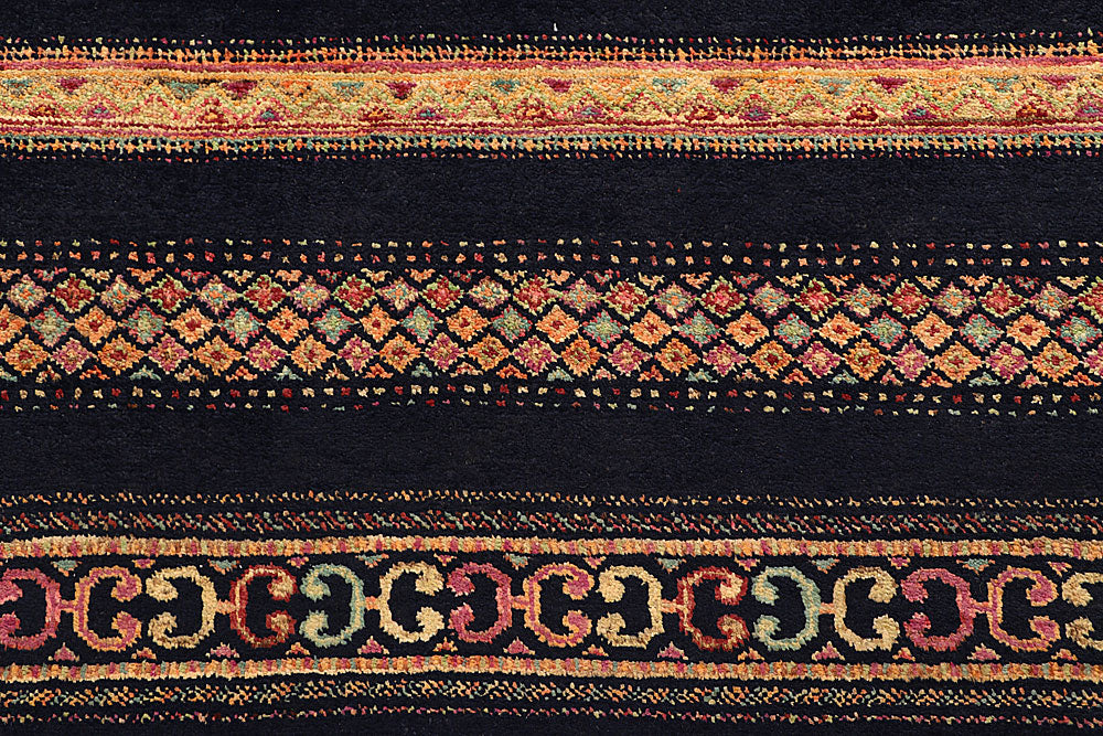 Midnight Blue Gabbeh 8' 5 x 11' 3 - No. 56083 - ALRUG Rug Store