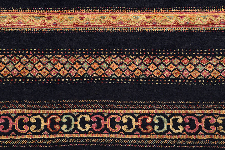 Midnight Blue Gabbeh 8' 5 x 11' 3 - No. 56083 - ALRUG Rug Store