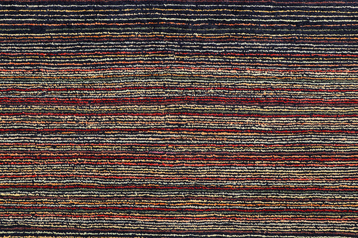 Multi Colored Gabbeh 8'  1" x 9'  11" - No. QA14562