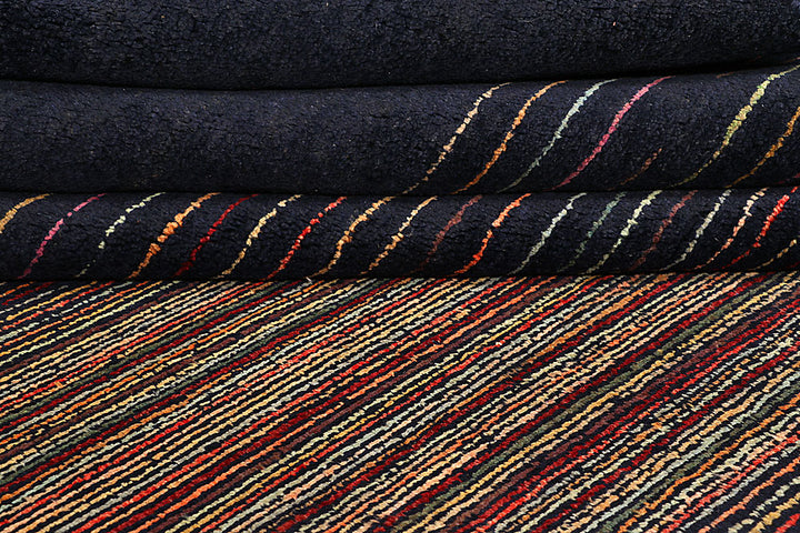 Multi Colored Gabbeh 8' 1 x 9' 11 - No. 56084 - ALRUG Rug Store