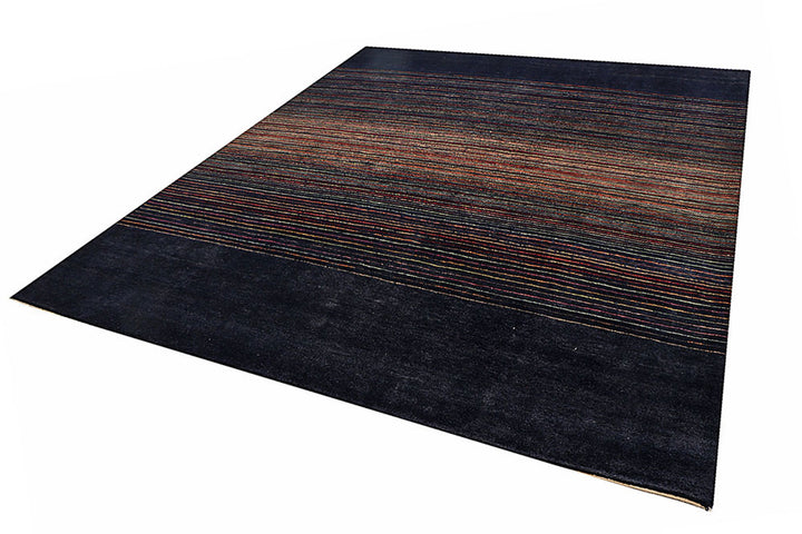 Multi Colored Gabbeh 8'  1" x 9'  11" - No. QA14562