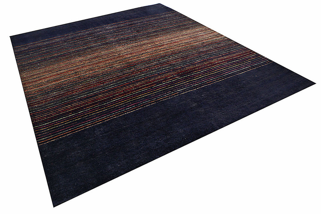 Multi Colored Gabbeh 8'  1" x 9'  11" - No. QA14562