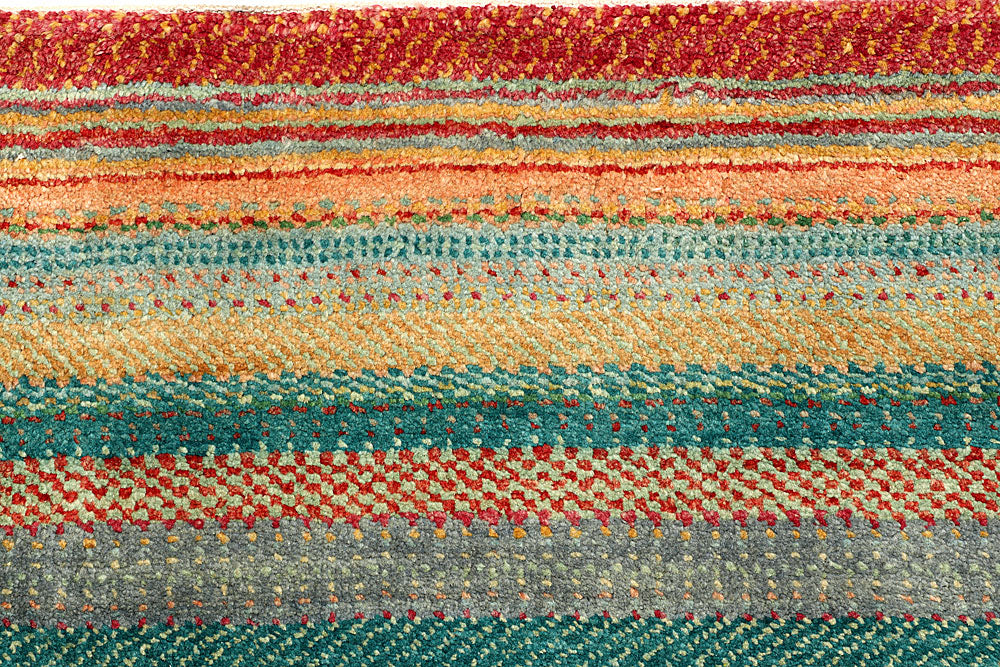 Multi Colored Gabbeh 8' 2 x 11' 3 - No. 56086 - ALRUG Rug Store