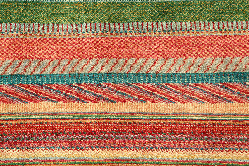 Multi Colored Gabbeh 8' 2 x 11' 3 - No. 56086 - ALRUG Rug Store