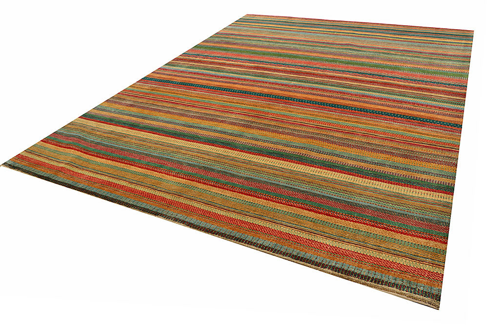 Multi Colored Gabbeh 8' 2 x 11' 3 - No. 56086 - ALRUG Rug Store