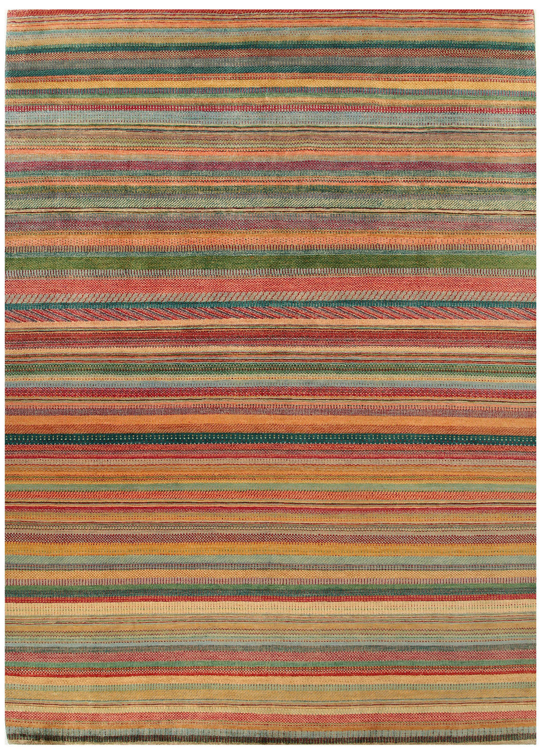 Multi Colored Gabbeh 8' 2 x 11' 3 - No. 56086 - ALRUG Rug Store